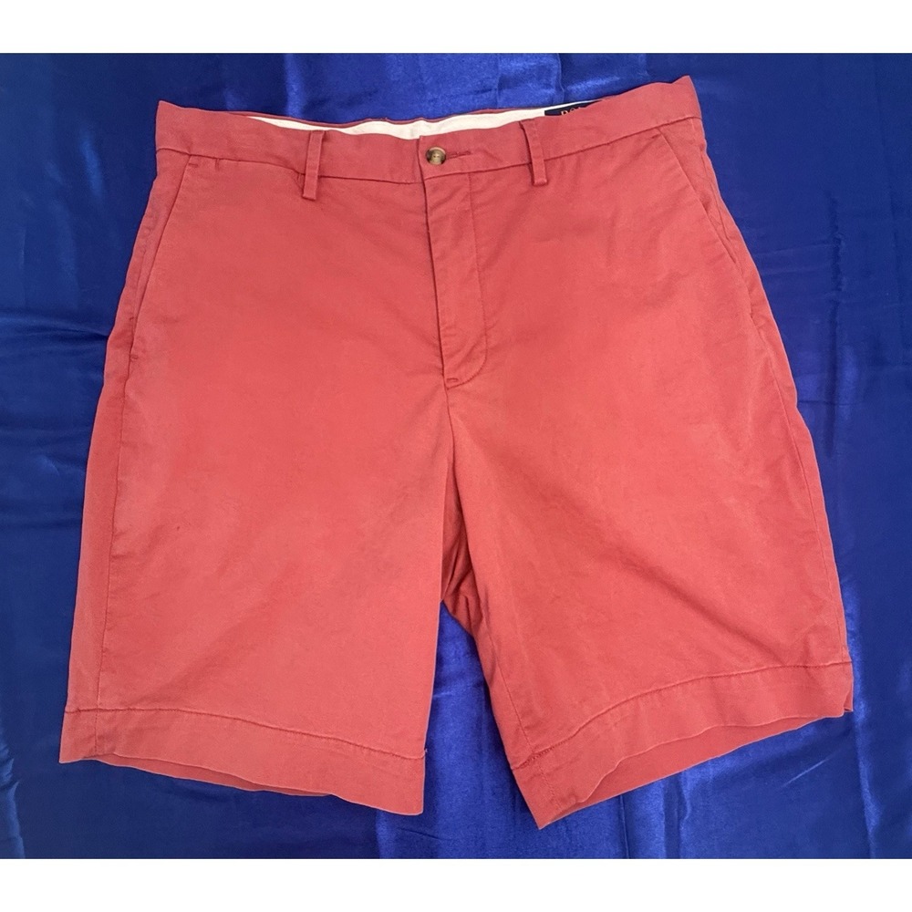 Polo Ralph Lauren Men's 33 Shorts / Chino 9" Inseam Stretch Classic Fit - Pink